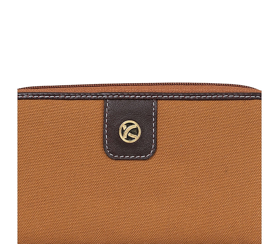 Khadim Brown Clutch Bag Wallet for Women (6740273)