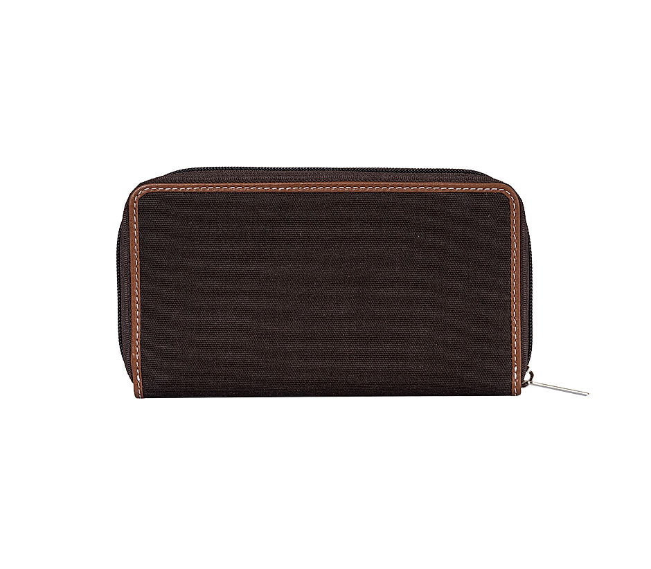 Khadim Brown Clutch Bag Wallet for Women (6740274)