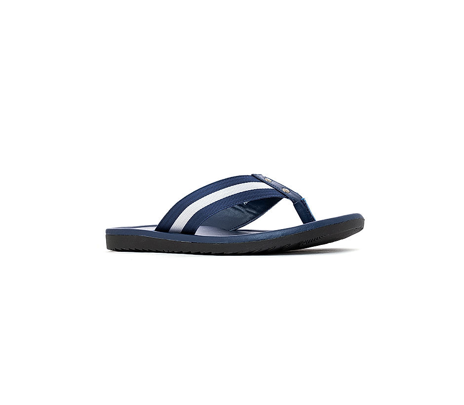 Khadim Navy Flip Flops for Men