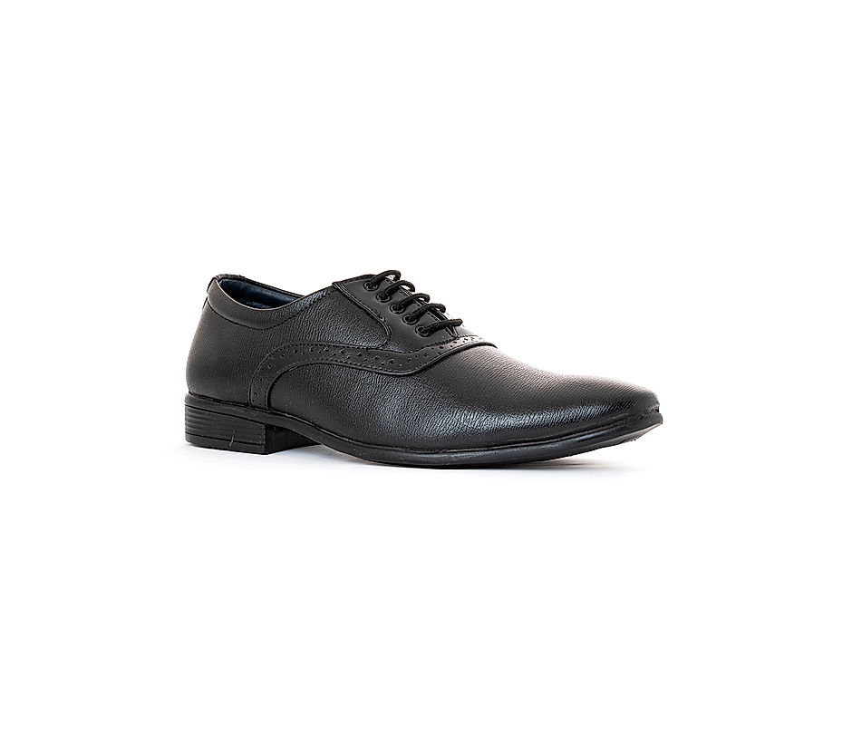 Stylish Synthetic Black Formal Shoes at Rs 375/pair | Hing ki mandi agra |  Agra | ID: 24607556330