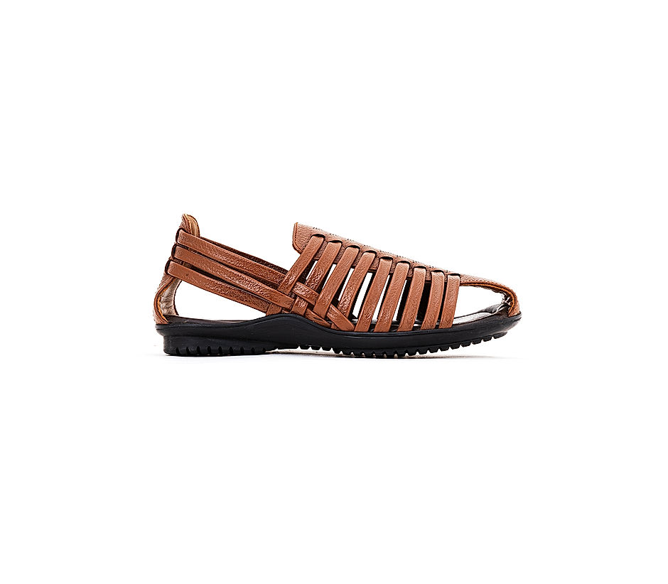 Khadim best sale leather sandals