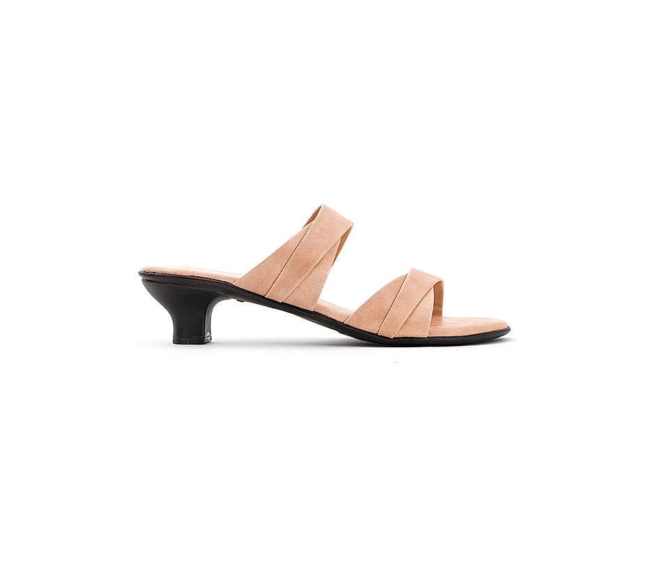 Khadim Pink Casual Heel Slip On for Women