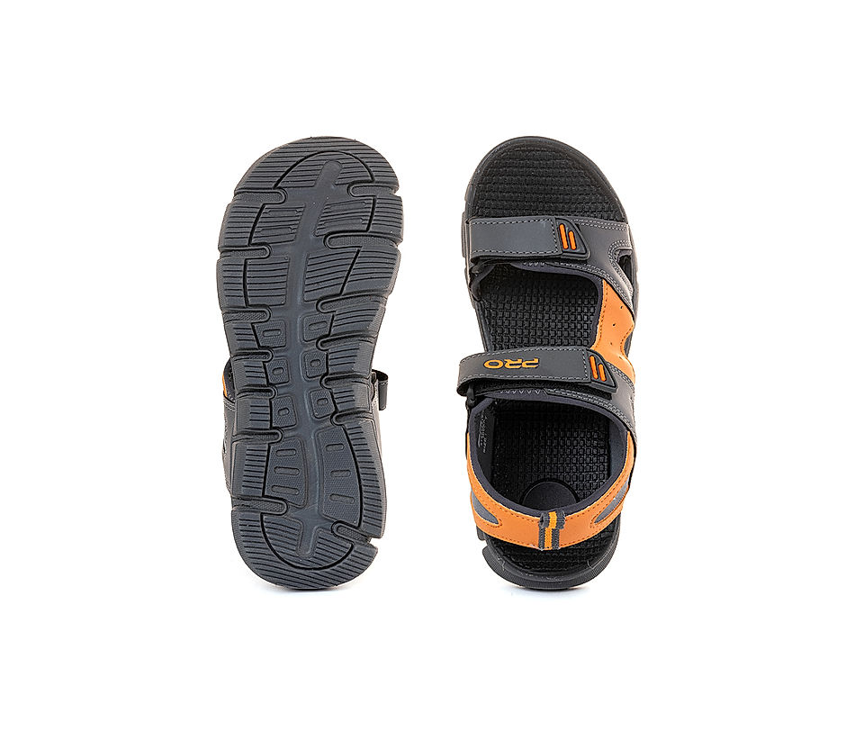KHADIM Pro Grey Floaters Kitto Sandal for Men (5199582)