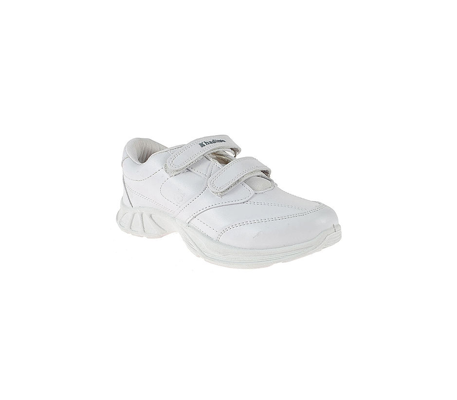 Toddler Boys Uniform Faux Lace Faux Leather Low Top Sneakers | The  Children's Place - WHITE