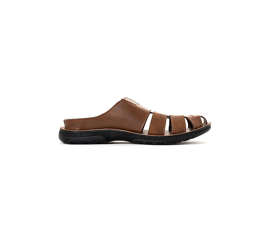 Khadim Brown Mule Sandal for Men