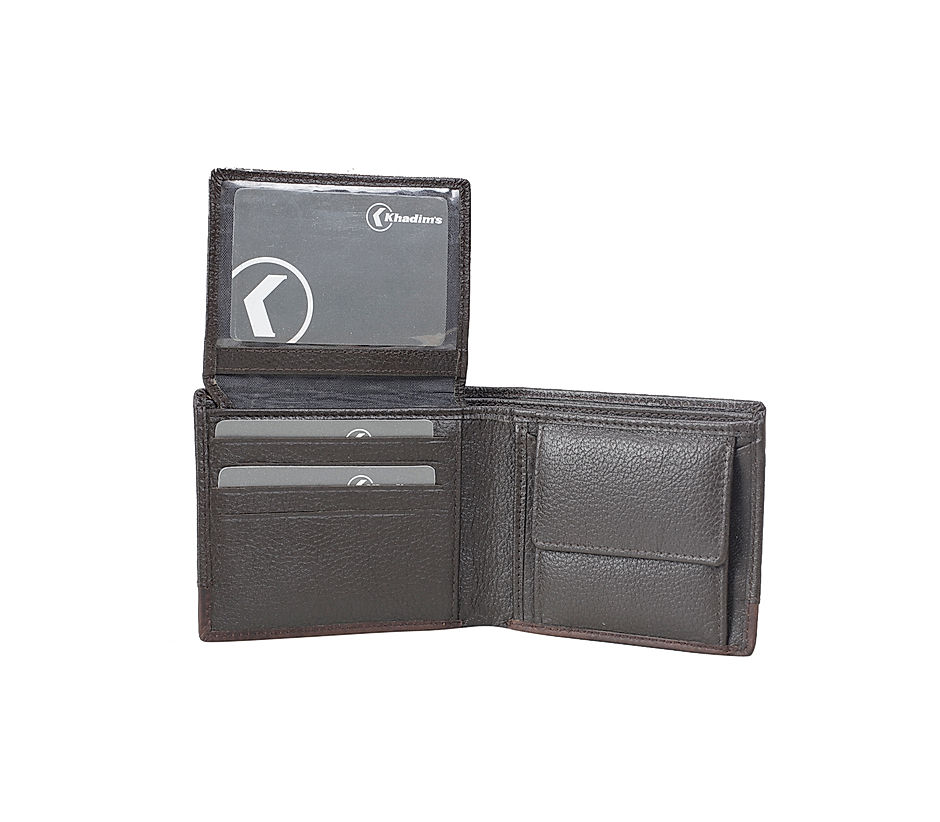 Khadim Brown Bi-Fold Wallet for Men (3483494)