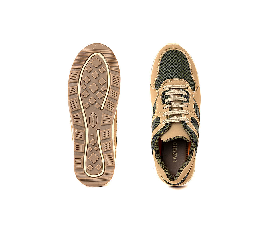 KHADIM Lazard Beige Sneakers Casual Shoe for Men (2593202)