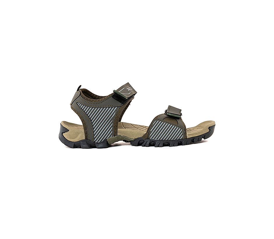 KHADIM Pro Olive Green Floaters Kitto Sandal for Men (6030987)