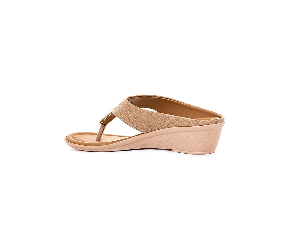 Buy Gold-toned Heeled Sandals for Women by KHADIMS Online | Ajio.com