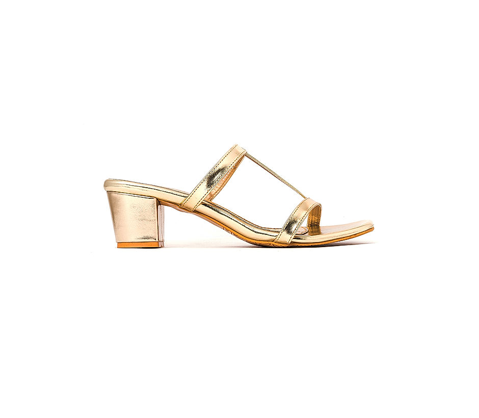 Sloyan High Heel Sandal in Gold – Jessica Simpson