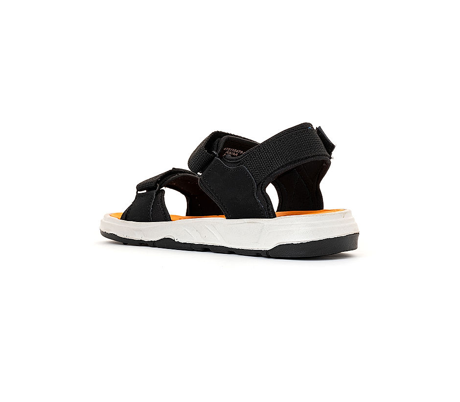 KHADIM Pro Black Floaters Kitto Sandal for Men (4731106)