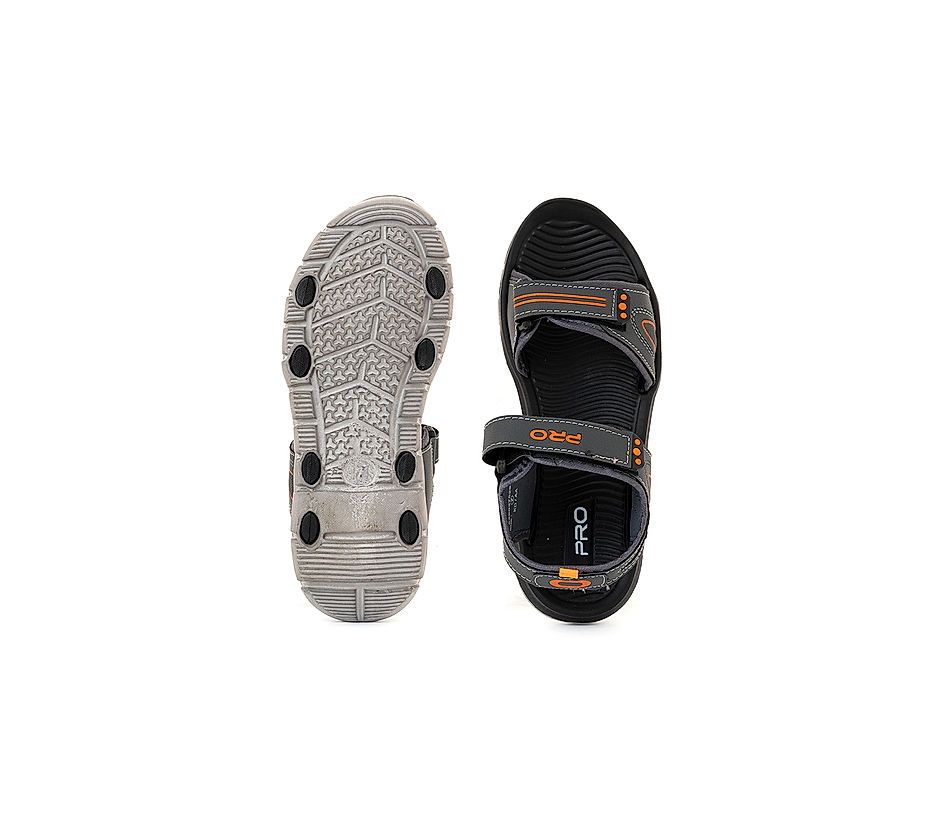 KHADIM Pro Grey Floaters Kitto Sandal for Men (5290272)