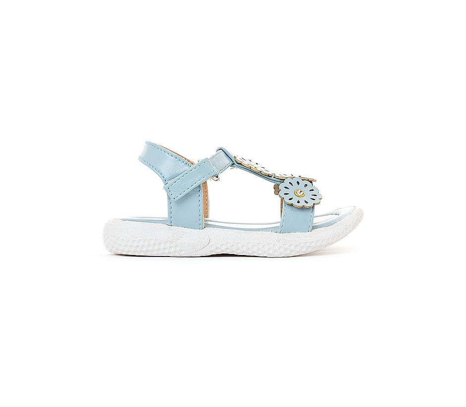 Loewe Petal Thong Ankle-strap Sandals in Blue | Lyst