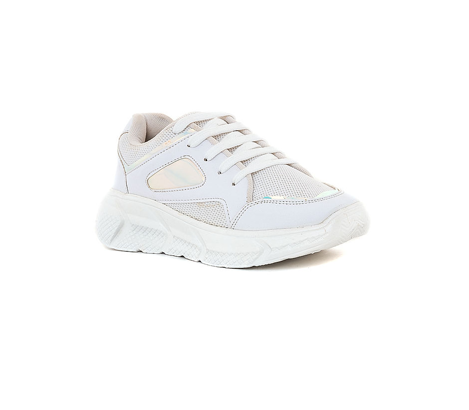 White sports shoes for on sale girls