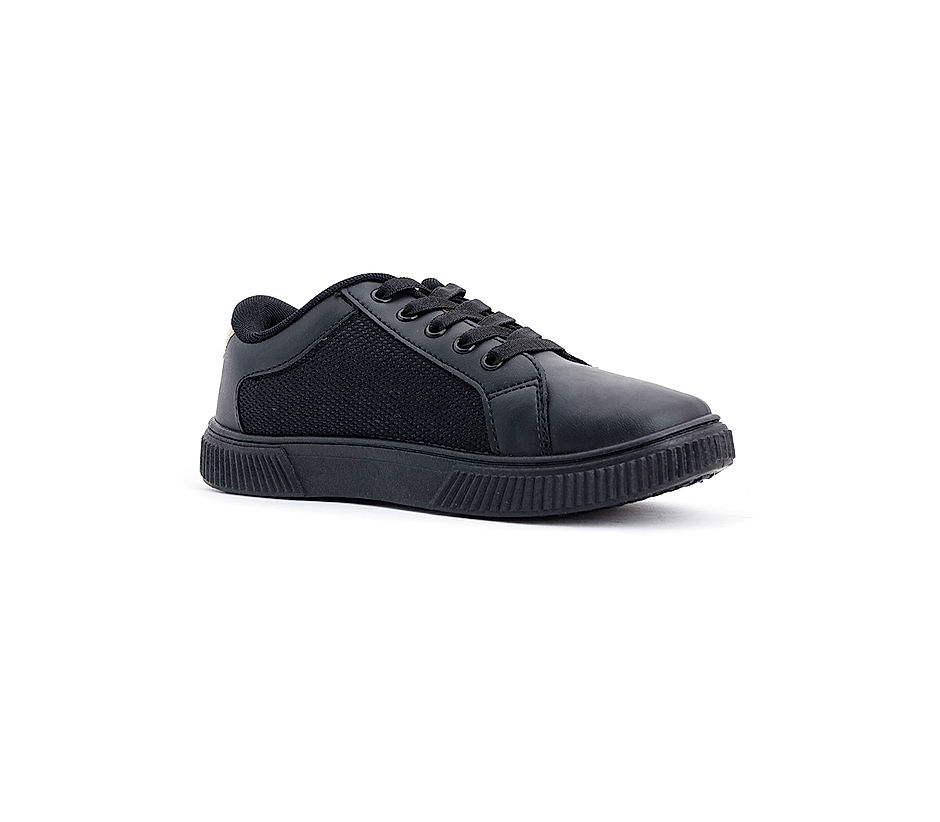 Black Rhinestones Fashion Sneakers - Merlutti