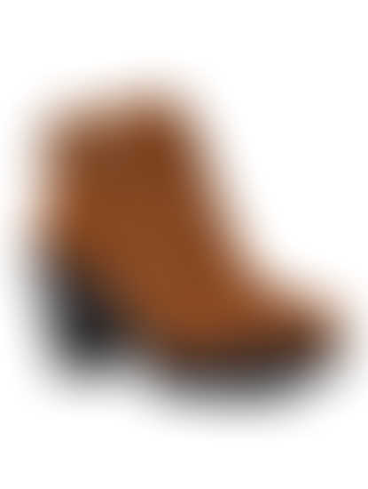 KHADIM Cleo Brown Block Heel Jodhpur Boots for Women (2746253)